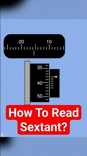 Sextant Angle Calculation Simplified #tutorial #maritime