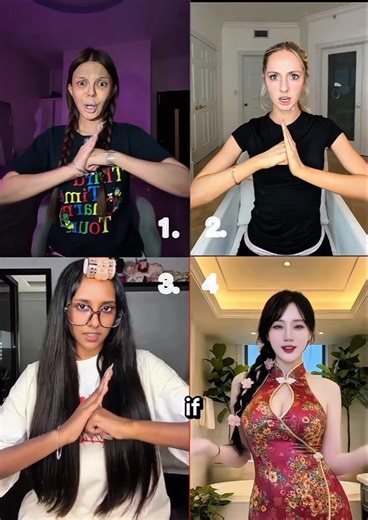 Top 4 the best Chinese dance trend #dancechallenge #best #shorts #fyp