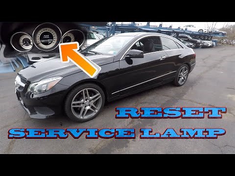 BENZWERKS 2014 E350 service light reset