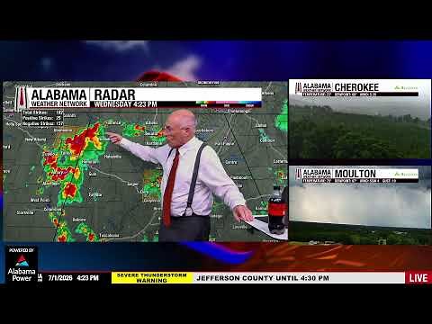 Alabama Weather Network Live Storm Coverage