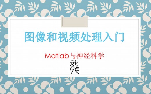 MATLAB图像和视频处理入门