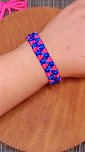 Easy macrame friendship bracelet #shorts #diy #macrame #bracelet #tutorial