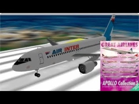 3DFX GREAT AIRLINES APOLLO COLLECTION3 MICROSOFT FLIGHT SIMULATOR 98 FS98 PART1/2 (1996)