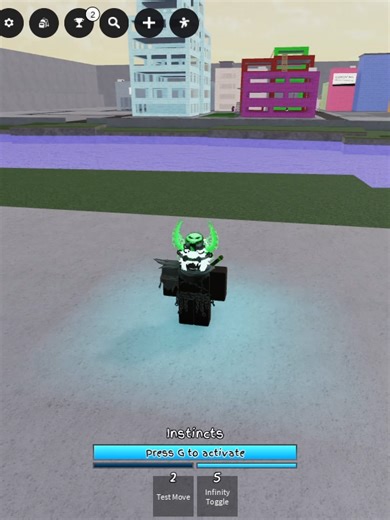Shibuya Gojo Ultimate Showcase in Roblox