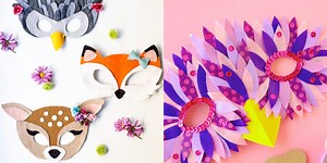 Creative DIY Halloween Masks to Wear Alone or Complete Your Costume