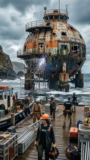 Transforming a Forgotten Sea Capsule Into an Off-Grid Ocean Hideaway 🌊🏡