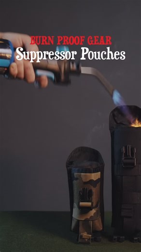 Burn Proof Gear ™ (BPG) on Instagram: "We put the BPG Suppressor Pouch through a direct flame torch test to prove exactly what it is built for. This pouch is designed to take real heat, real pressure, and real world punishment without failing. With unmatched durability, protection, and compatibility, it even carries suppressors with mounted covers for maximum convenience and true field efficiency. Built to last. Proudly made in the USA. Available Sizes: 6” x 2” • 8” x 2” • 10” x 2.25” Key Featur