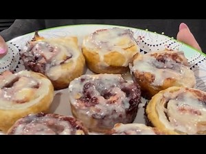 Red Raspberry Pastry Recipe (4 Ingredients)