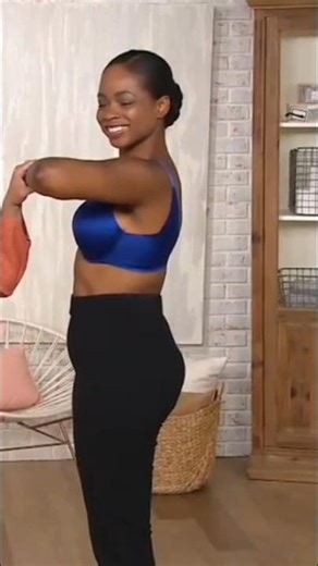 QVC model Jacinth modeling underwear 21400
