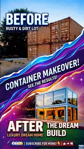 Luxury Shipping Container Home Transformation | Amazing Modern Container House Build