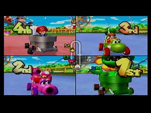 INTENSE Mario Kart DoubleDash! - 4v4 BABY PARK Randoms (Race to 5)