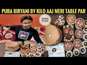 Ordered the entire Menu of Biryani By Kilo||Biryani By Kilo Ab Patna Me Bhi||Zaika Patna Ka