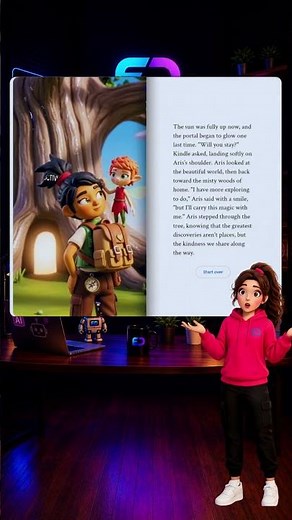 Turn ONE prompt into storybooks in seconds! 🤯