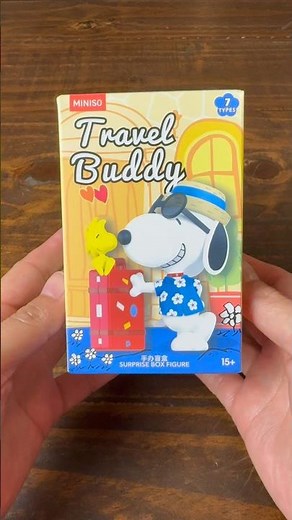 Snoopy! 💕 #blindbox #toys #figurines #snoopy #miniso #unboxing #peanuts #mysterybox