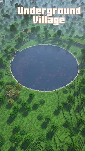 Underground Village Tutorial Timelapse Build