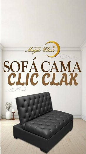 Sofá Cama Clic Clak | Comodidad, Estilo y Funcionalidad en un Solo Mueble