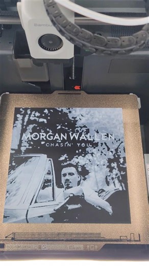 Morgan Wallen 3d Print hueforge #3dprinting #3dart #satisfying #viral #howto