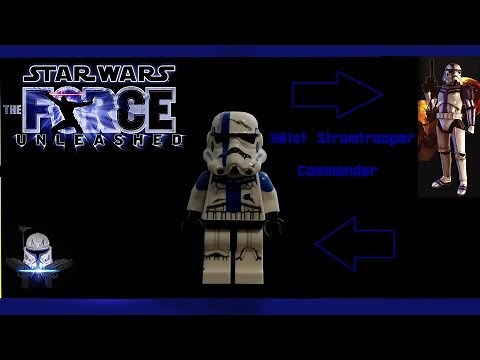 LEGO Star Wars The Force Unleashed "501st Stormtrooper Commander"
