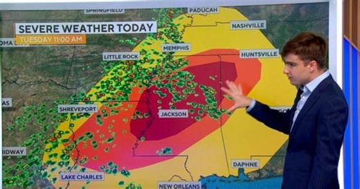 Millions of people under threat from severe weather across South