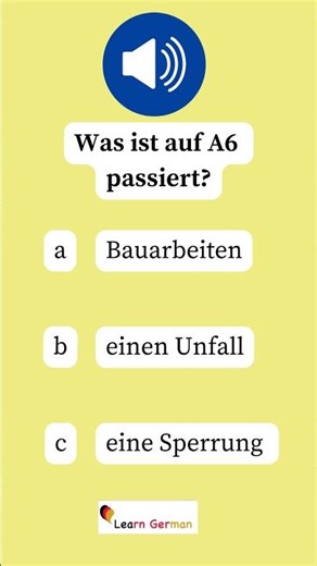 A2 Hörtraining | Teil 1 Übung 10 | Real-Life German Listening | Deutsch lernen