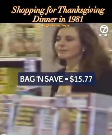 459K views · 6K reactions | Take me back to those prices! Thanksgiving shopping in 1981! | Nightmare Nostalgia | Facebook