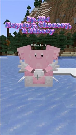 How to Catch Happiny, Chansey, & Blissey in Cobblemon! #cobblemon #minecraft #pokemon #gaming