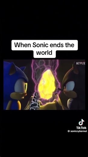 Random scene in sonic prime (not my video)