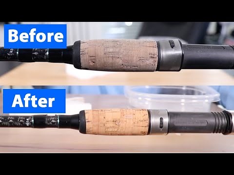 Quick & Easy Way To Clean Cork Handles On Your Fishing Rod