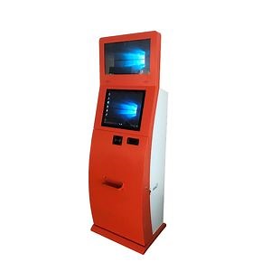 [Hot Item] 19 Inch Self Service Free Standing Dual Screen Gift Card SIM Card Vending Dispensing Machine Kiosk