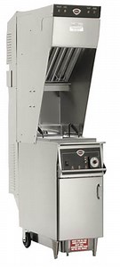 Wells WVAE-55F 55 lb. Electric Ventless Open Fryer With Built In Oil Filter | SUB