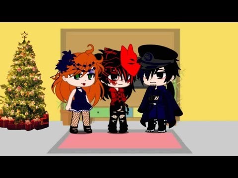 Happy New Year/Past Willam,Clara and Michael Afton/(My AU)🇺🇸/🇷🇺