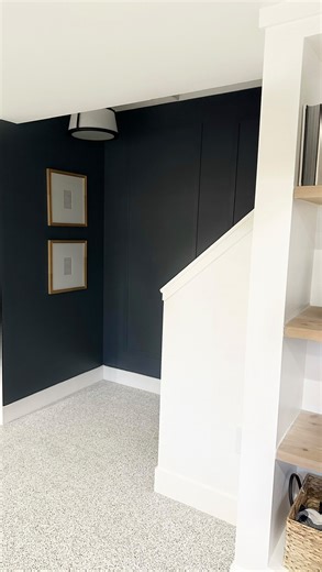 Brooke l DIY & Design l Travel on Instagram: "Save for later! 💫 https://liketk.it/5MFGh This was one of those “why did I wait so long” projects. Such an affordable and DIY friendly way to make your stairwell look like a custom designed space! Are you ready to tackle this in 2026?! Drop project question below ⬇️ #diyproject #homeinspiration #stairwell #saturdayproject #smmakelifebeautiful"