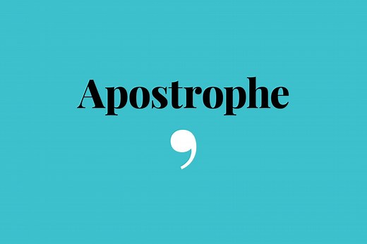 Simple Rules for Using an Apostrophe the Right Way