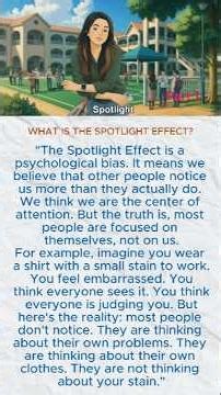 How to Stop Feeling Self-Conscious (Part1) #shorts #studytips #easyenglish #psychology