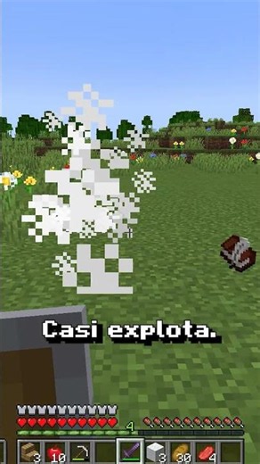 Mi AMIGO CREEPER en Minecraft 😭💚 #minecraft #shorts #humor #roblox