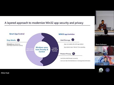 Modernize your Win32 application for security and privacy Q&A | DIS288H