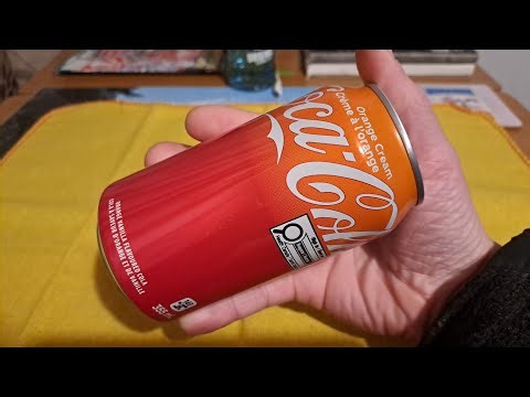 Coca-Cola. Coke. (Canada). Orange Cream. Taste Test. |WebbWatch.