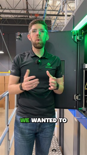 You wouldn’t expect this…Inside one of @Hyliion's brand new M-Line machines from @GE_Aerospace, there are four lasers moving at the same time.Not one. Not two. Four.All working simultaneously, printing metal parts in real time.Now sit back, watch it do its thing 👀