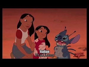 Lilo & Stitch - This is my family Scene (Multilanguage) 23 languages