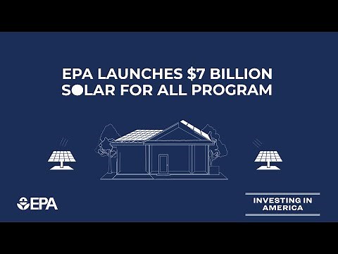 EPA Launches $7 Billion Solar For All Program
