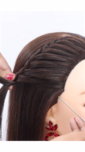 Easy hairstyle for winter #hairstyle #simplehairstyle