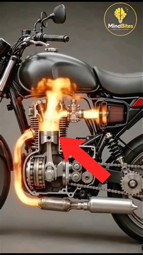 🔥 How a Motorcycle Engine Actually Works! 🏍️💥