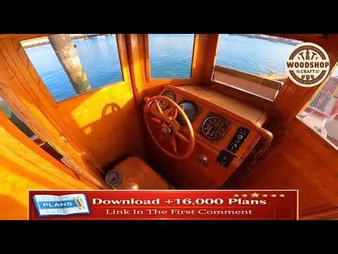 Start to Finish Building a Traditional Wooden Fishing Boat With Plans