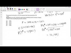 SOA Exam P Question 85 | Exponential Distribution