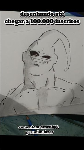 desenhando até chegar 100.000 inscritos