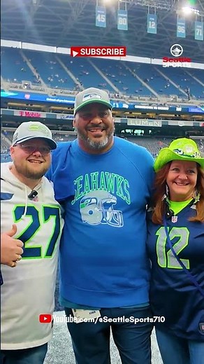 Giving Seahawks Sideline Passes to Seattle Sports YT Subscribers! 👏 | #SeattleSports
