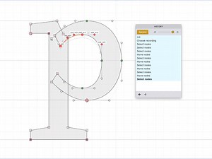 702 reactions · 70 shares | Interpolate along the time axis in FontLab VI: Click Record on the History panel, make some “extreme” changes, then use the History slider to get a slightly “toned down” version of your modifications that will be an interpolation between the recorded snapshot and the final state. Buy or try #FontLabVI at https://fontlab.com/VI | Fontlab | Facebook