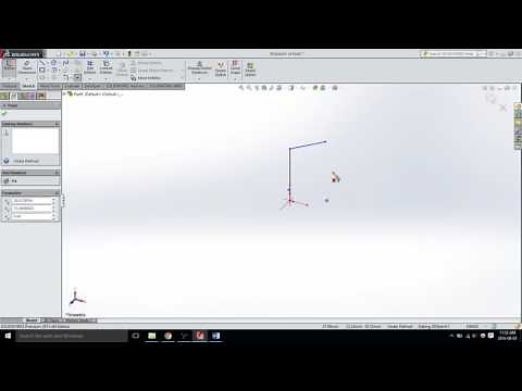 Coordinates in space (X Y Z) 3d sketch - solidworks 2015 - video 78
