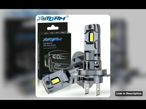 XSTORM H7 LED Headlight Bulb Mini Wireless 60W 20000LM 6500K CSP for Car Headlamp Auto Diode Lamps H