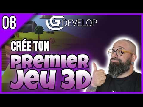 [ADVANCED CAMERA] 🚀 Create your own 3D GAME (WITHOUT CODED) on GDevelop #08